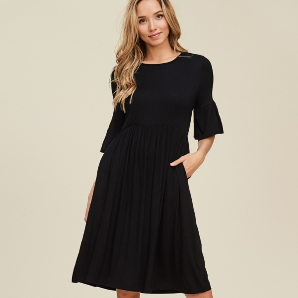 Joyful Dress in Black
